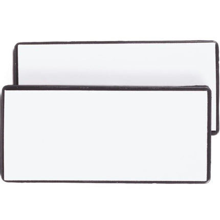 Benson Reflector Rechthoek Oranje - 86 x 40 mm - Zelfklevend - Set van 2