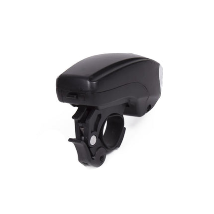 Benson LED Fietskoplamp - 5 LED's - Zwart - 4 Lux - Inclusief Batterijen