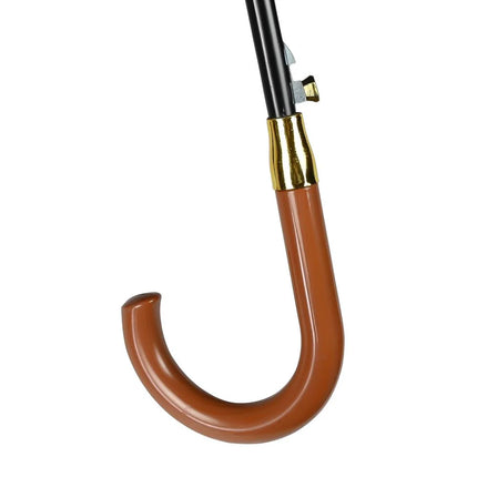 Benson Grote Opvouwbare Paraplu – Ø 120 cm – 16 Banen – Houten Handvat