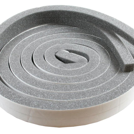 Benson Tochtstrip Grijs 17x17mm - Set van 2 - 6.5 Meter Totaal