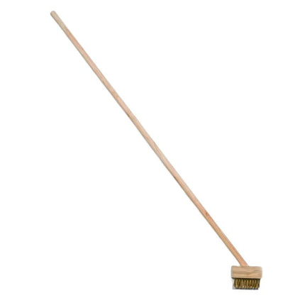 Benson Onkruidborstel met Steel - 120 cm - Messing Haren