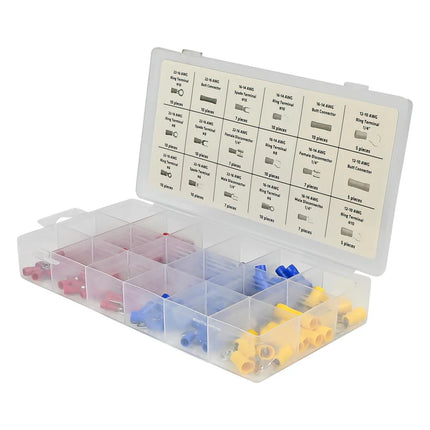 Benson Professionele Kabelschoenen Set – 150-delig – Geïsoleerd – Inclusief Sorteerkoffer