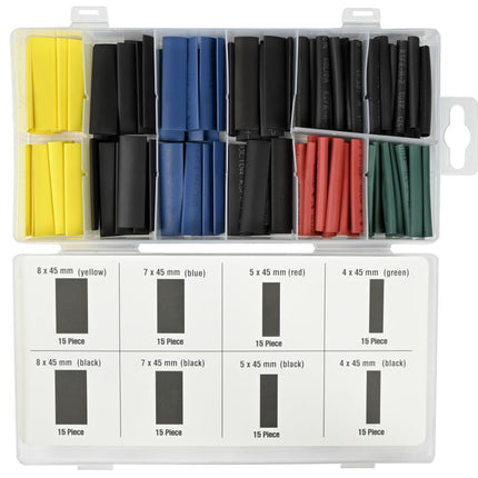 Benson Krimpkousenset 120-delig Gekleurd - Assortiment in Box