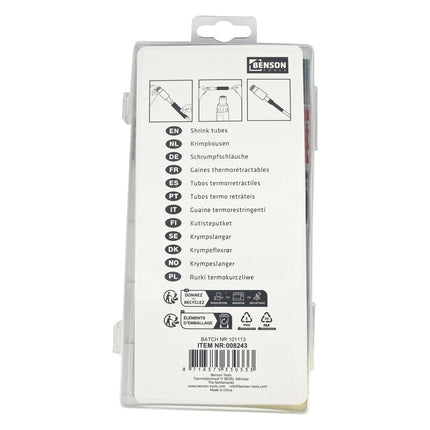 Benson Krimpkousenset 120-delig Gekleurd - Assortiment in Box