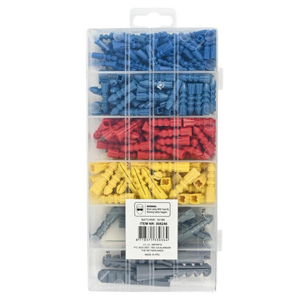 Benson Pluggen Set – 220-delig – Assortimentsbox – Ø 5 t/m 12 mm
