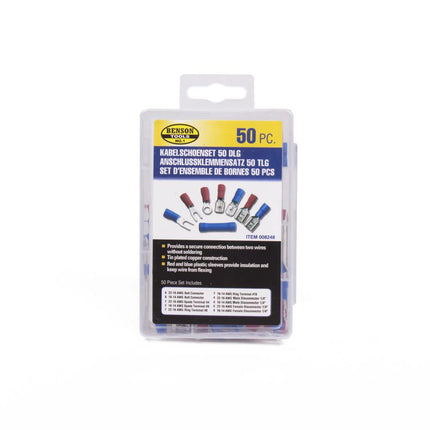 Benson Kabelschoenen Set – 50-delig – 5 Soorten Assorti – Geïsoleerd & Georganiseerd
