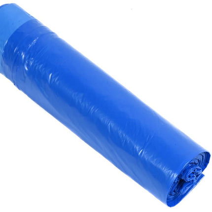 Dealzzz Vuilniszakken - 35 Liter - Met Trekband - 15 Stuks - Blauw