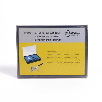 Benson Complete Airbrush Set - Veelzijdig & Professioneel
