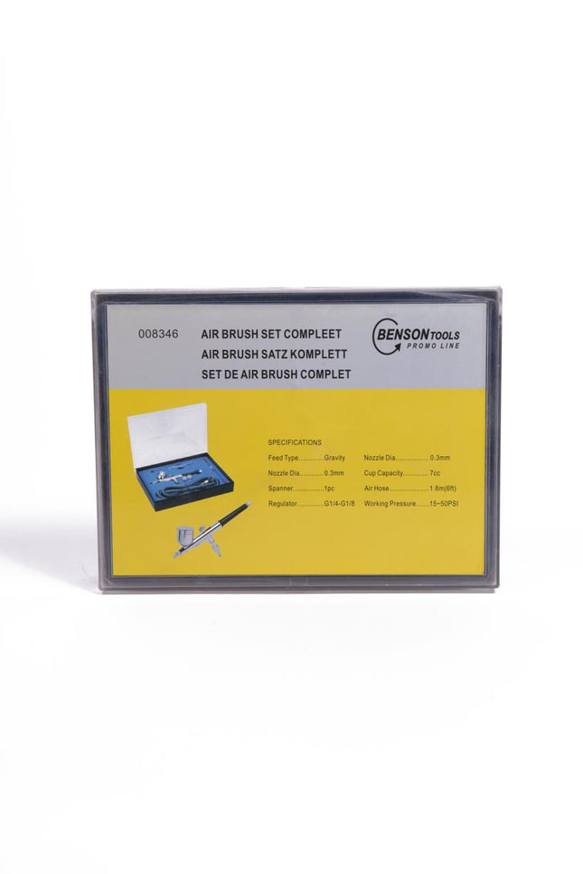 Benson Complete Airbrush Set - Veelzijdig & Professioneel
