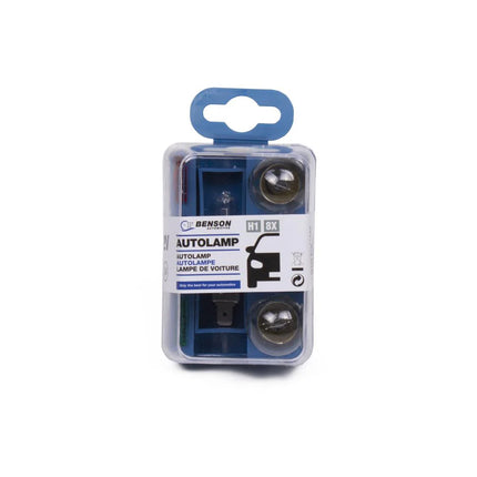 Benson Autolampenset H1 - 8-Delig - 12V - Inclusief Zekeringen