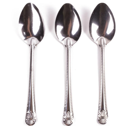 Benson Lepelset - 3-delig - 16,5 cm - Chroom - Hoogwaardig Metaal