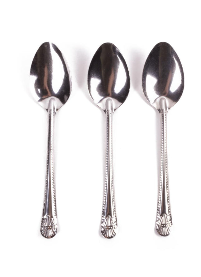 Benson Lepelset - 3-delig - 16,5 cm - Chroom - Hoogwaardig Metaal