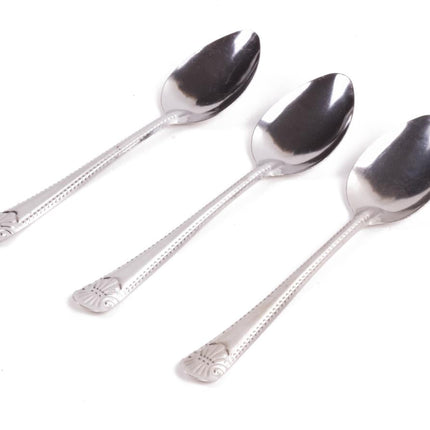 Benson Lepelset - 3-delig - 16,5 cm - Chroom - Hoogwaardig Metaal
