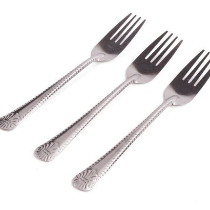 Benson Vorkenset - 3-delig - Chroomkleurig - Ergonomisch - Duurzaam