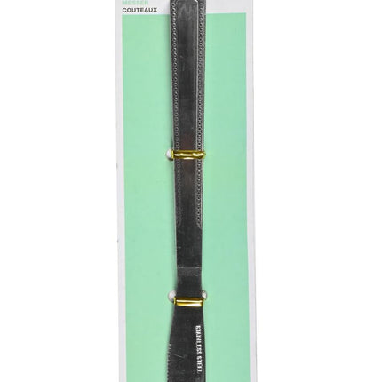 Benson Tafelmessenset - 3-delig - 20 cm - Metaal - Chroom