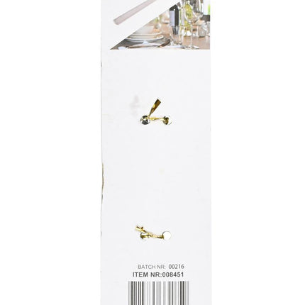 Benson Tafelmessenset - 3-delig - 20 cm - Metaal - Chroom