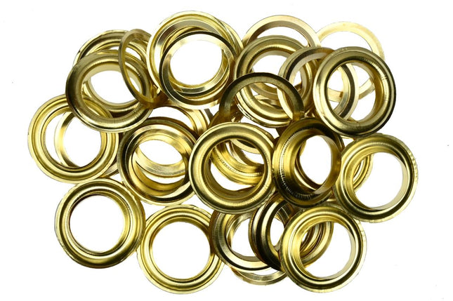 Benson Zeilringen - 13 mm - 24 Stuks - Messing - Voor Dekzeilen