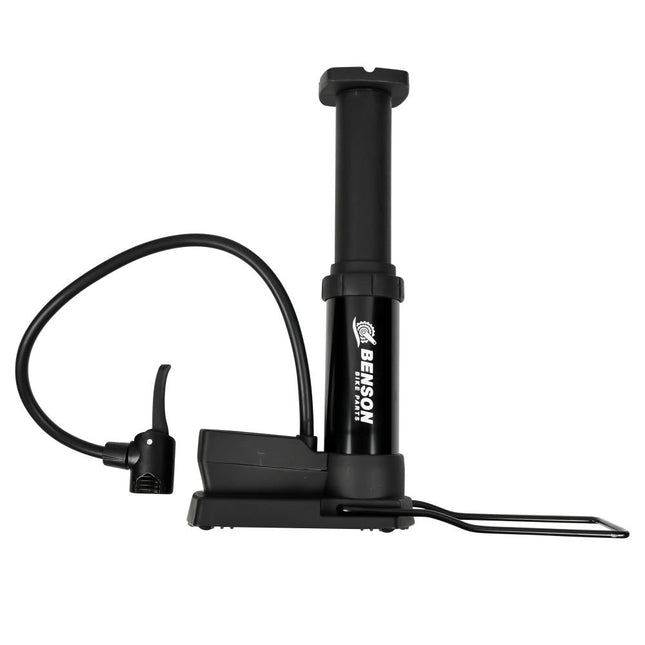Benson Compacte Voetpomp - Met Manometer - 7 Bar - Inclusief Adapters