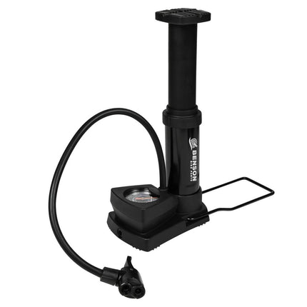 Benson Compacte Voetpomp - Met Manometer - 7 Bar - Inclusief Adapters