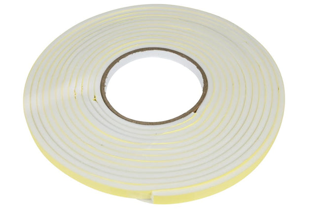 Benson Tochtband Foam Wit 9 x 5 mm - 5.5 Meter - Zelfklevend