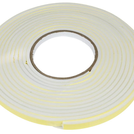 Benson Tochtband Foam Wit 9 x 5 mm - 5.5 Meter - Zelfklevend