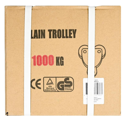 Benson Verstelbare Loopkat – 1000 kg (1 Ton) – Breedte 82-140 mm – Voor I-Balken