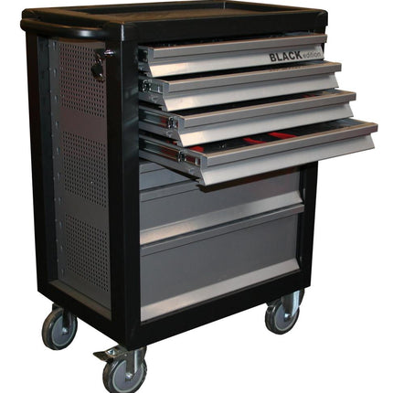 Benson Gereedschapswagen Black Edition - 7 Laden - 1121-delig - Compleet