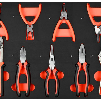 Benson Gereedschapswagen Black Edition - 7 Laden - 1121-delig - Compleet