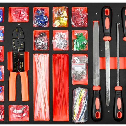 Benson Gereedschapswagen Black Edition - 7 Laden - 1121-delig - Compleet