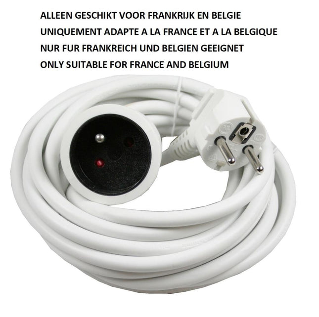 Benson Verlengsnoer Type E – 5 meter – 3G1.5mm² – 3500W