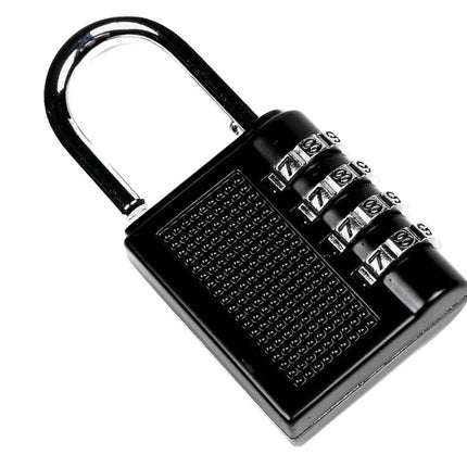 Stahlex Cijferhangslot – 40 mm – Zwart – Stalen Constructie