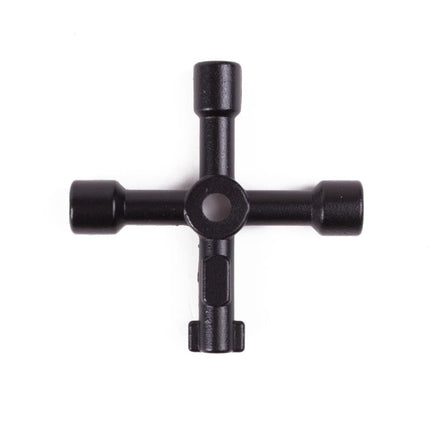 Benson Universele 4-weg Schakelkastsleutel - Heavy Duty - Zwart