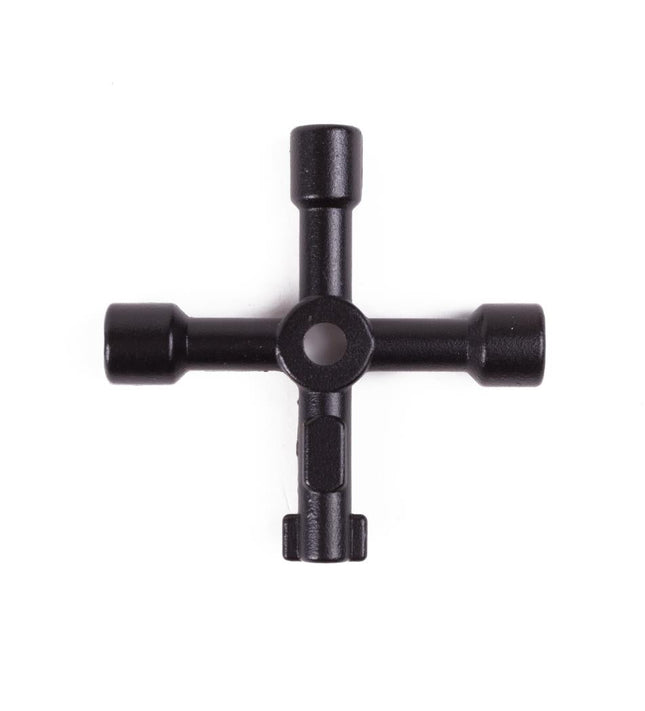 Benson Universele 4-weg Schakelkastsleutel - Heavy Duty - Zwart
