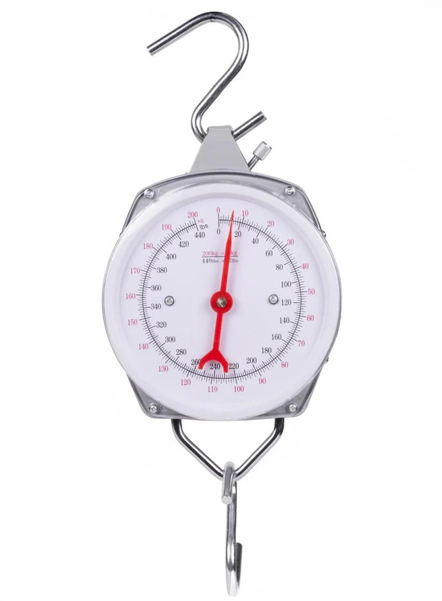 Benson Weegklok Unster - Max 200 kg - Inclusief 2 Haken - Metaal