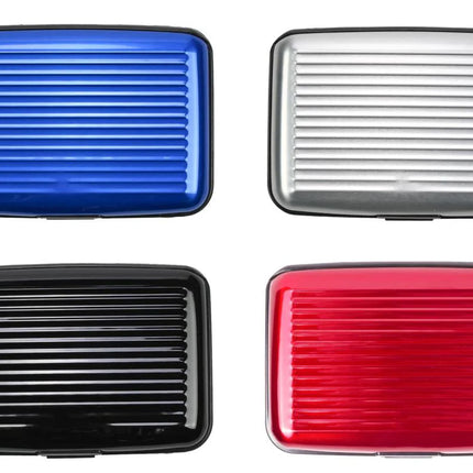 Benson Creditcardhouder Aluminium - 7 Vakken - Compact - Assorti Kleuren