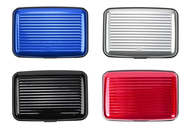 Benson Creditcardhouder Aluminium - 7 Vakken - Compact - Assorti Kleuren