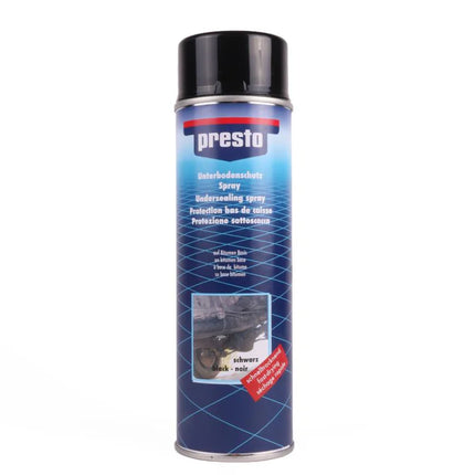 Presto Bitumen Coating – 500 ml – Zwart – Extreme Bescherming & Geluidsisolatie