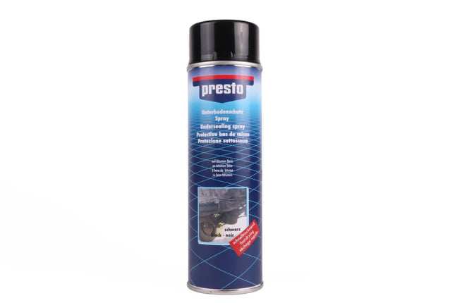 Presto Bitumen Coating – 500 ml – Zwart – Extreme Bescherming & Geluidsisolatie