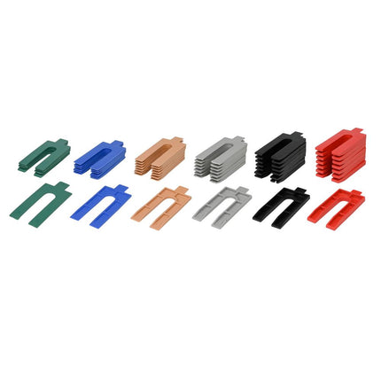 Benson Uitvulplaten Set - 48-delig - U-vorm - 1 t/m 6 mm
