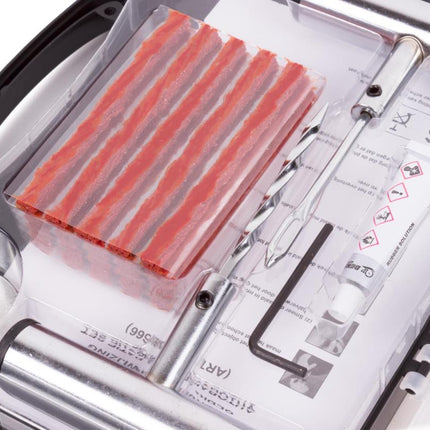 Benson Professionele Bandenreparatieset – 31-delig – Pro – Inclusief 25 Veters & Luxe Koffer