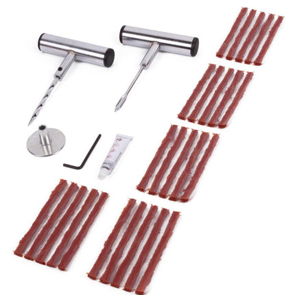 Benson Professionele Bandenreparatieset – 31-delig – Pro – Inclusief 25 Veters & Luxe Koffer