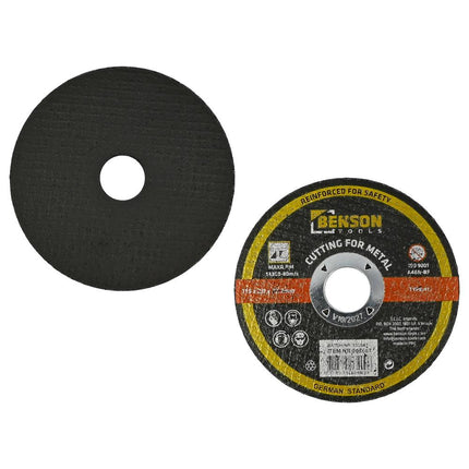 Benson Doorslijpschijven Metaal - Ø 115 mm - 10 Stuks - Versterkt