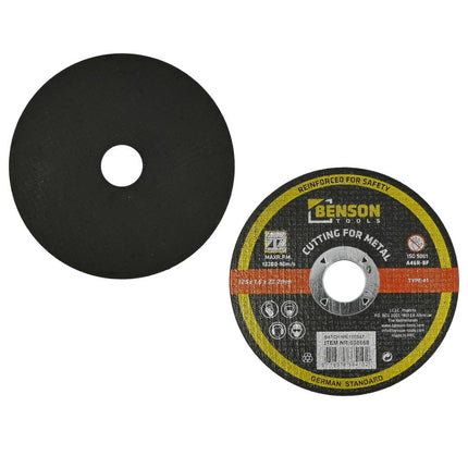 Benson Doorslijpschijven Metaal - Ø 125 mm - 10 Stuks - 1.6 mm