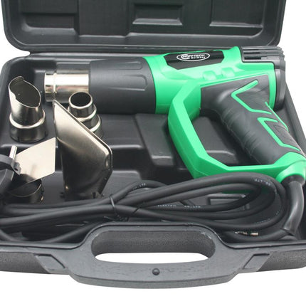 Hofftech Heteluchtpistool - 2000W Deluxe - Instelbare Temperatuur - Inclusief Koffer