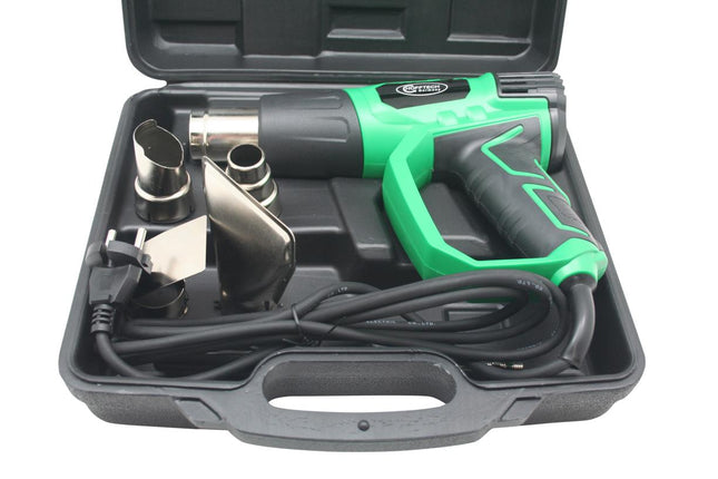 Hofftech Heteluchtpistool - 2000W Deluxe - Instelbare Temperatuur - Inclusief Koffer