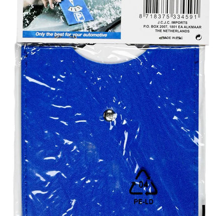 Benson Parkeerschijf - Blauw - 10 x 12 cm - Europees Goedgekeurd