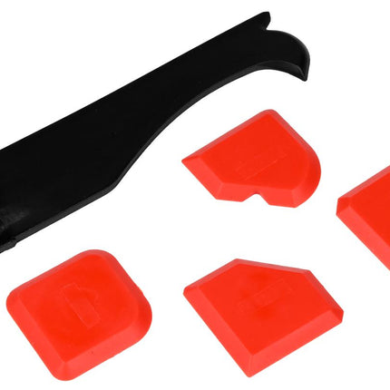Benson Kitspatel Set - 5-delig - Flexibel Kunststof - Voor Perfecte Kitnaden