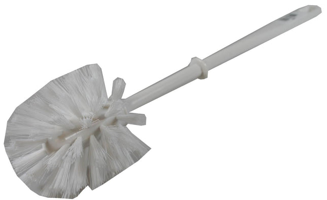 Benson Toiletborstel met Ophangoog - Wit - Nylon Haren - 38 cm