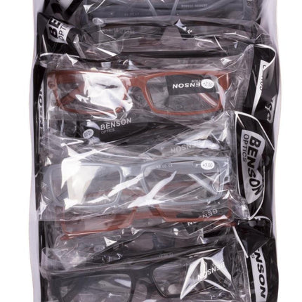 Benson Leesbril Manchester Display - Heren - 17-delig Assortiment