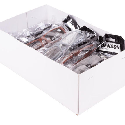 Benson Leesbril Manchester Display - Heren - 17-delig Assortiment